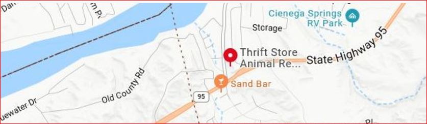 Thrift Store Loation Parker AZ